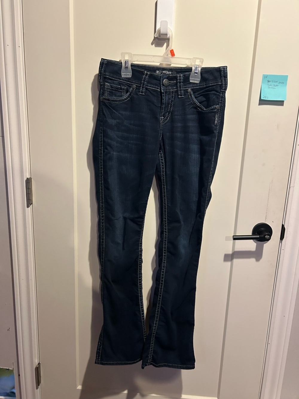 Silver suki super stretch bootcut  jeans